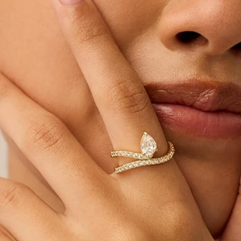 Tiara Wavy Ring