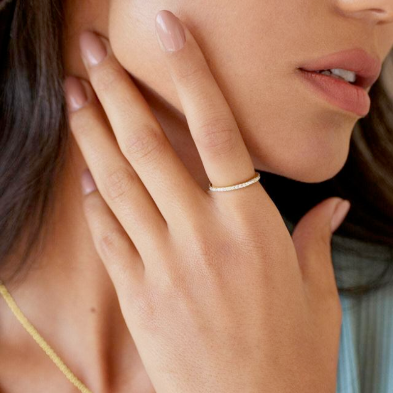 Thin Stackable Everyday Ring