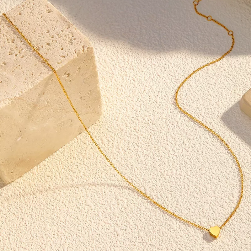 Closed Heart Necklace