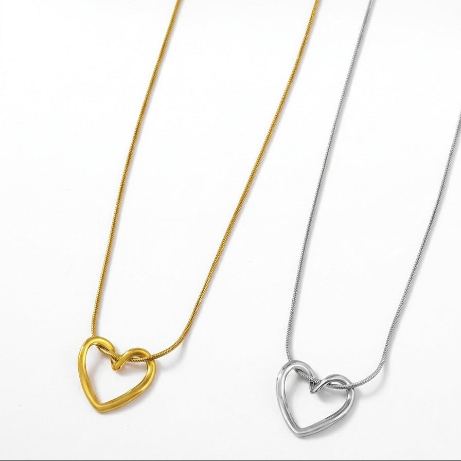 Open Heart Necklace