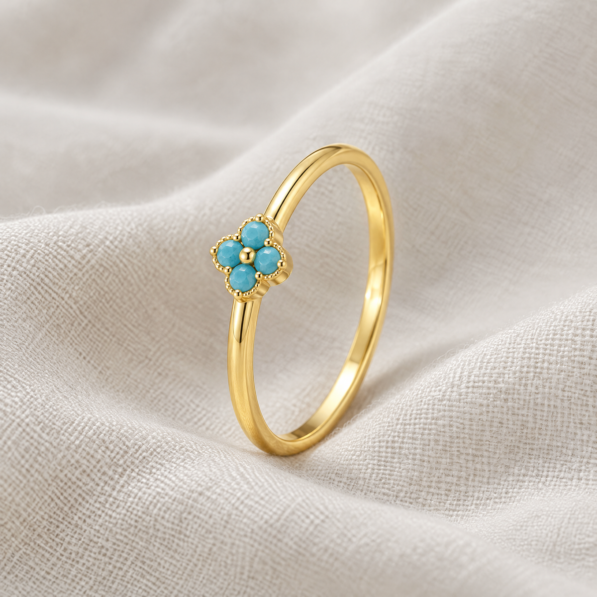 Oceia Aqua Blue Ring