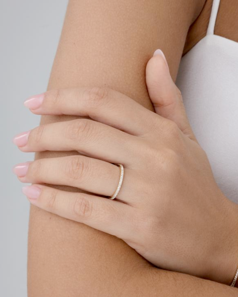 Thin Stackable Everyday Ring