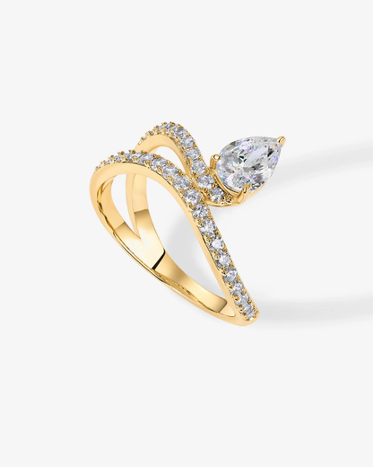 Tiara Wavy Ring