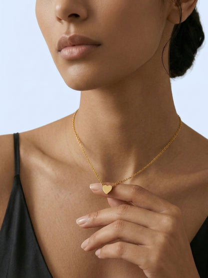 Closed Heart Necklace