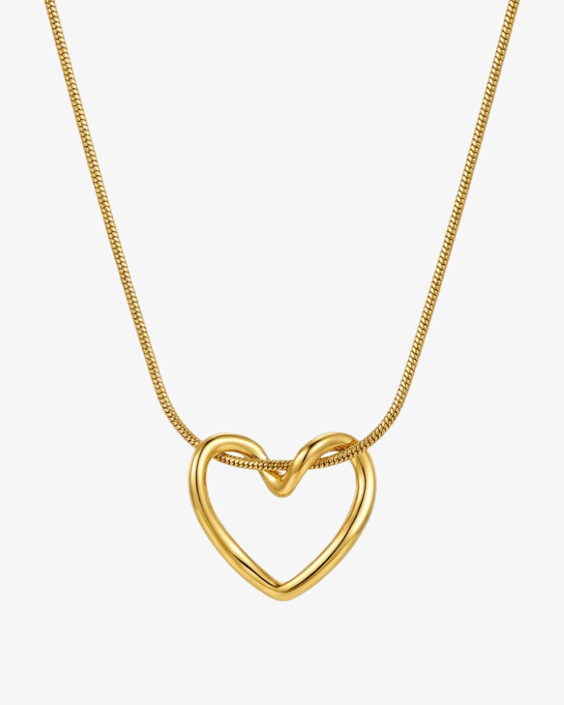 Open Heart Necklace