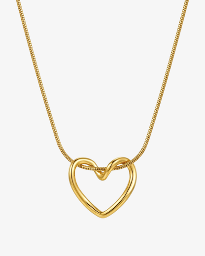 Open Heart Necklace