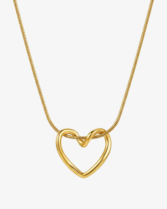 Open Heart Necklace