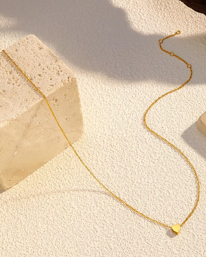 Closed Heart Necklace