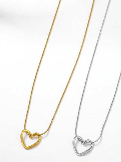Open Heart Necklace