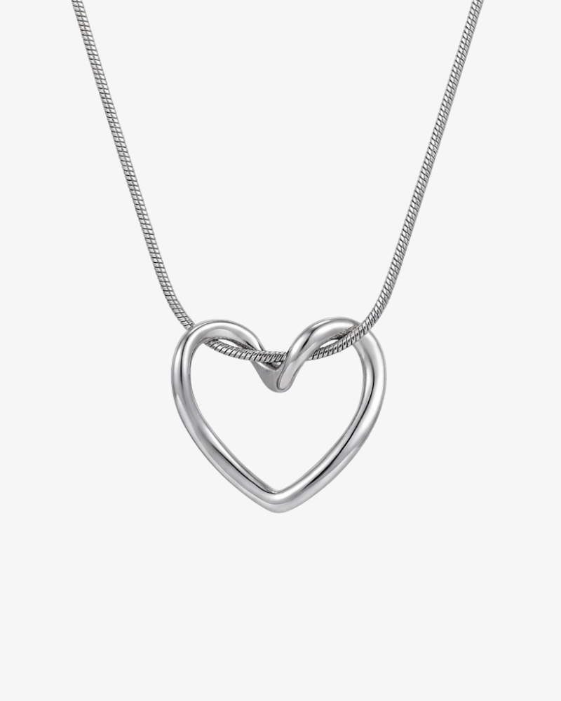Open Heart Necklace