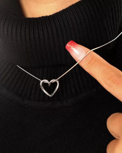 Open Heart Necklace