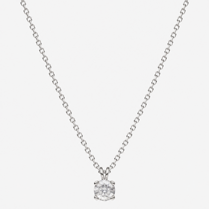 Selene Moissanite Pendant Necklace