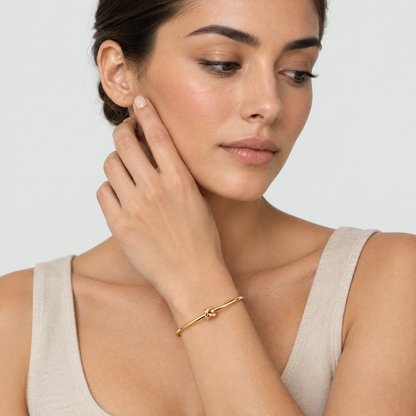Isla Knot Cuff Bracelet