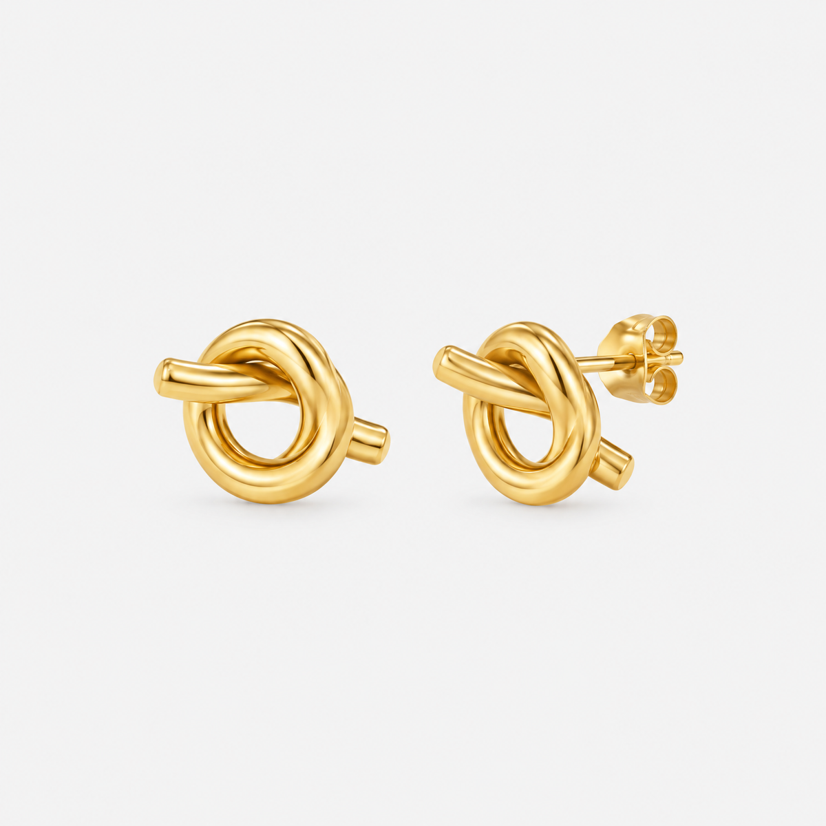 Maren Gold Twisted Earrings