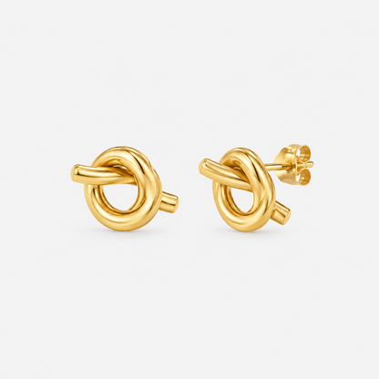 Maren Gold Twisted Earrings