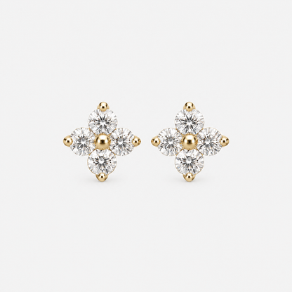 Spark Crystal Stud Earrings