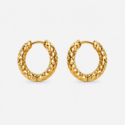 Clara Smooth Hoop Earrings