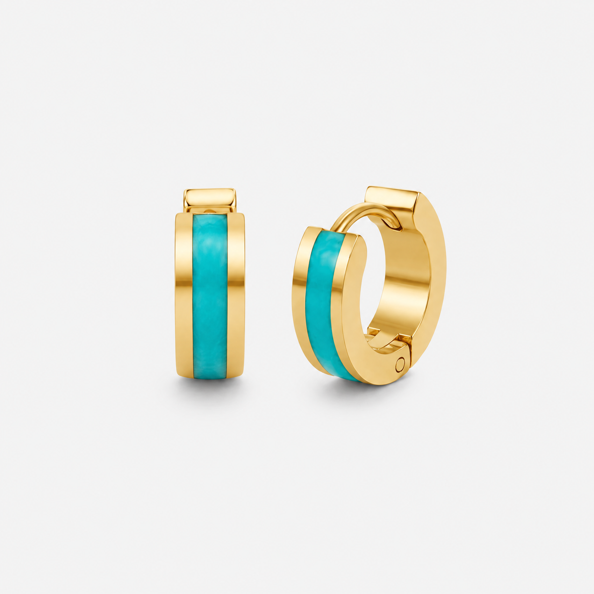 Clara Petite Gold Hoop Earrings