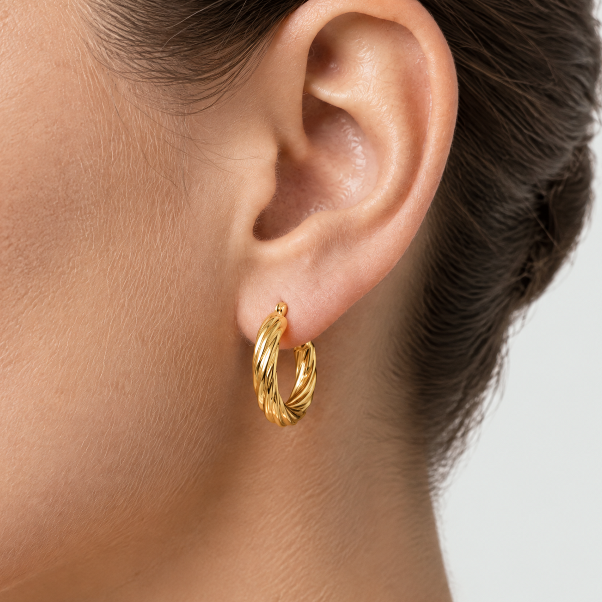 Juliette Gold Hoop Earrings