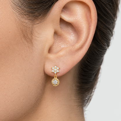 Noa Petite Crystal Stud Earrings