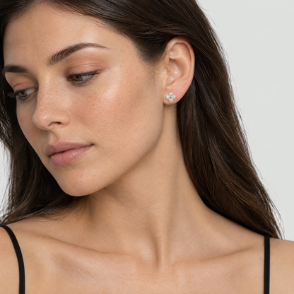Spark Crystal Stud Earrings