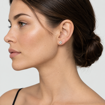 Spark Crystal Stud Earrings