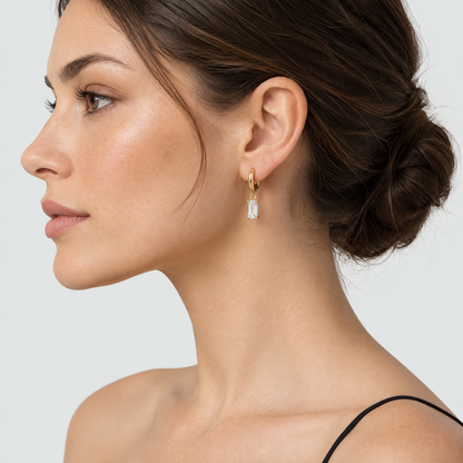 Sienna Crystal Drop Earrings