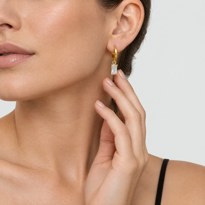 Sienna Crystal Drop Earrings