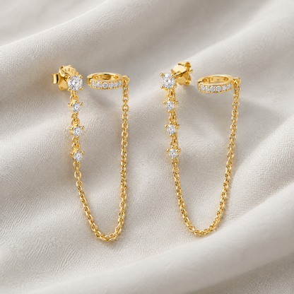 Liora Chain Cuff Earrings