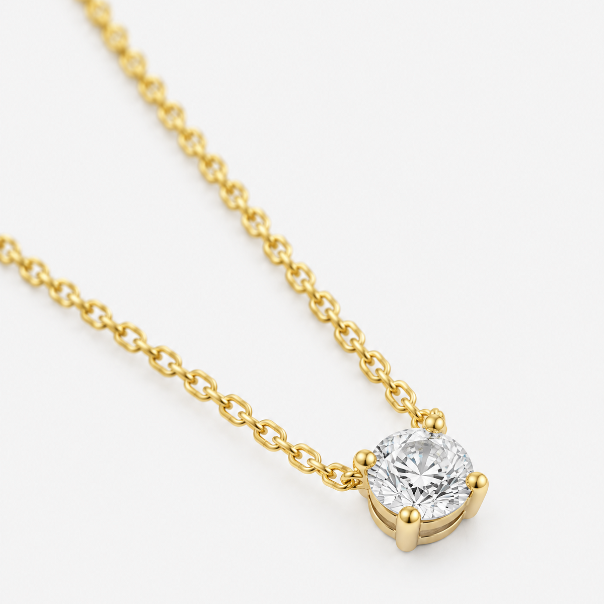 Mila Circle Crystal Necklace