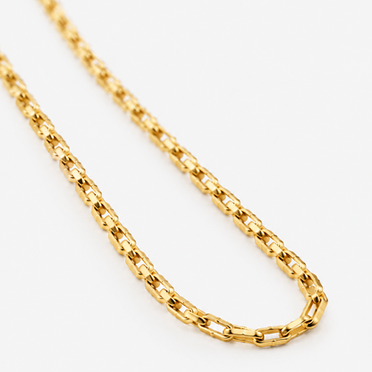 Sila Gold Linked Necklace