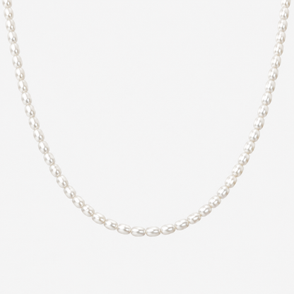 Elowen Gold Pearl Pendant Necklace