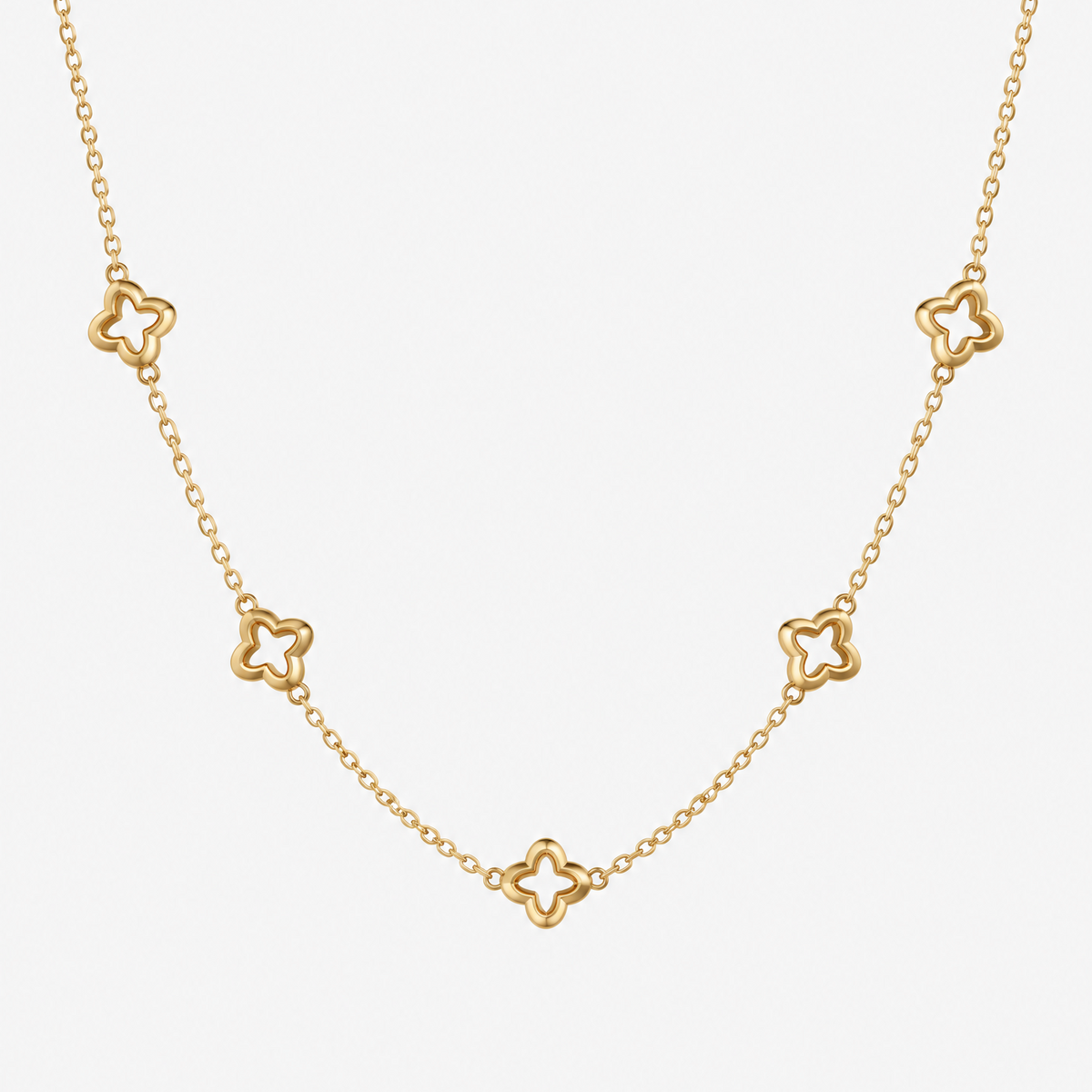 Clover Charm Necklace
