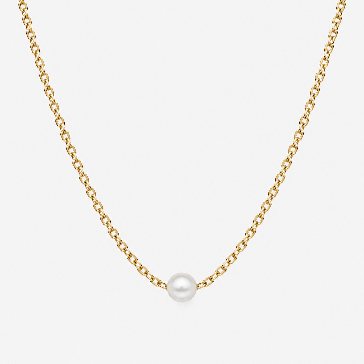 Sia Dainty Pearl Necklace