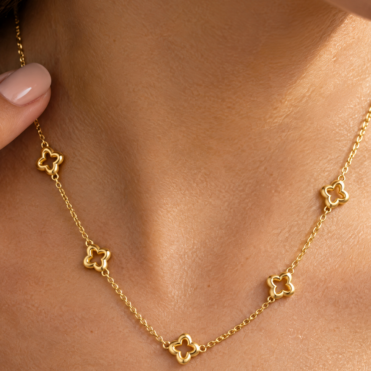 Clover Charm Necklace