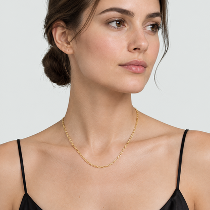 Sila Gold Linked Necklace