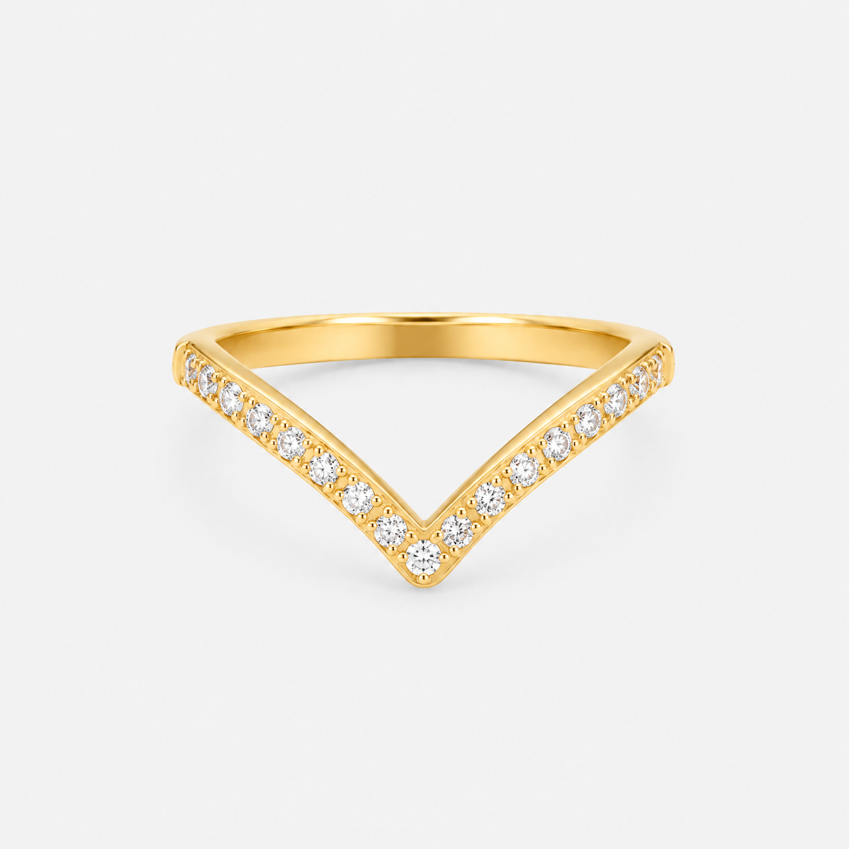Elizabeth Crown Stacking Ring