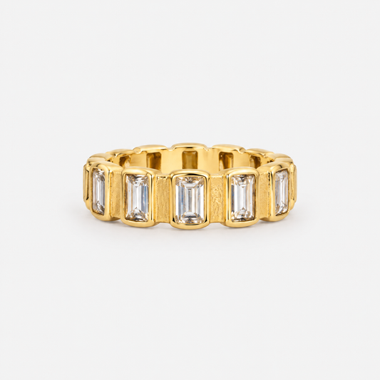 Ivy Crystal Cuff Ring