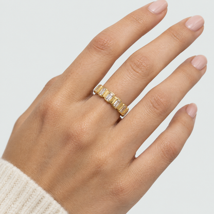 Ivy Crystal Cuff Ring