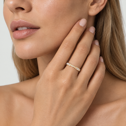 Jules Pearl Dainty Ring