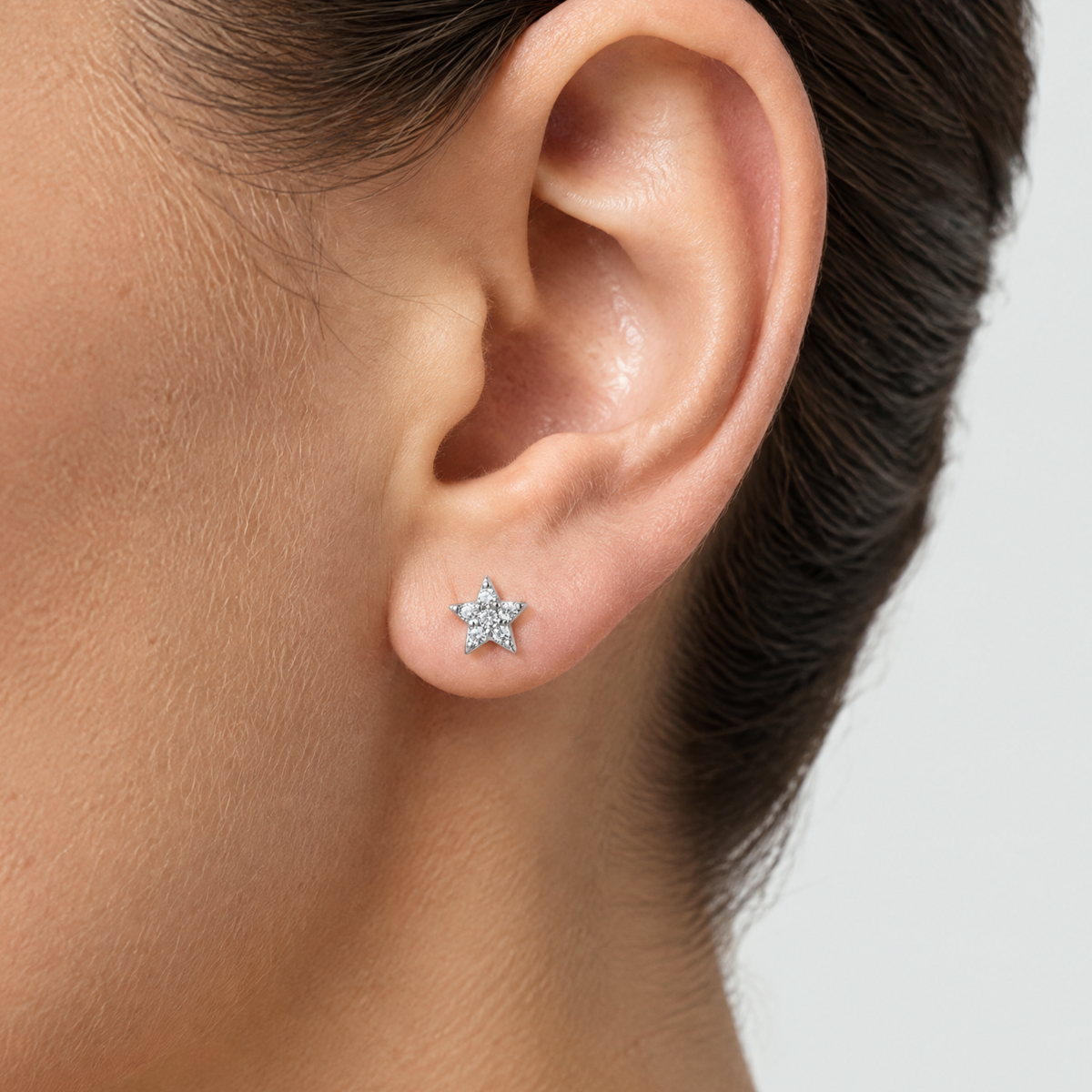 Lyra Star Stud Earrings