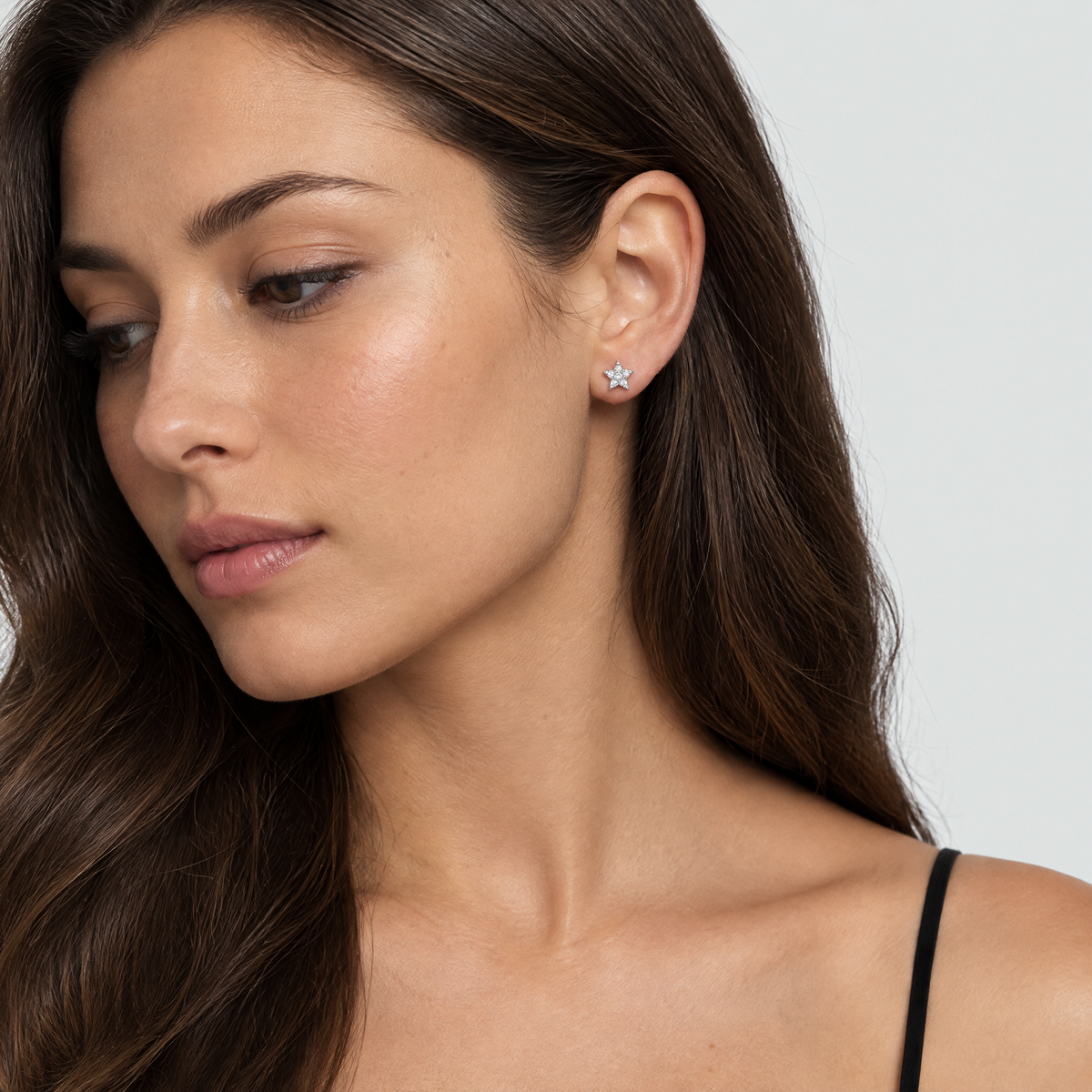 Lyra Star Stud Earrings