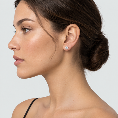 Lyra Star Stud Earrings