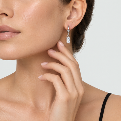 Sienna Crystal Drop Earrings