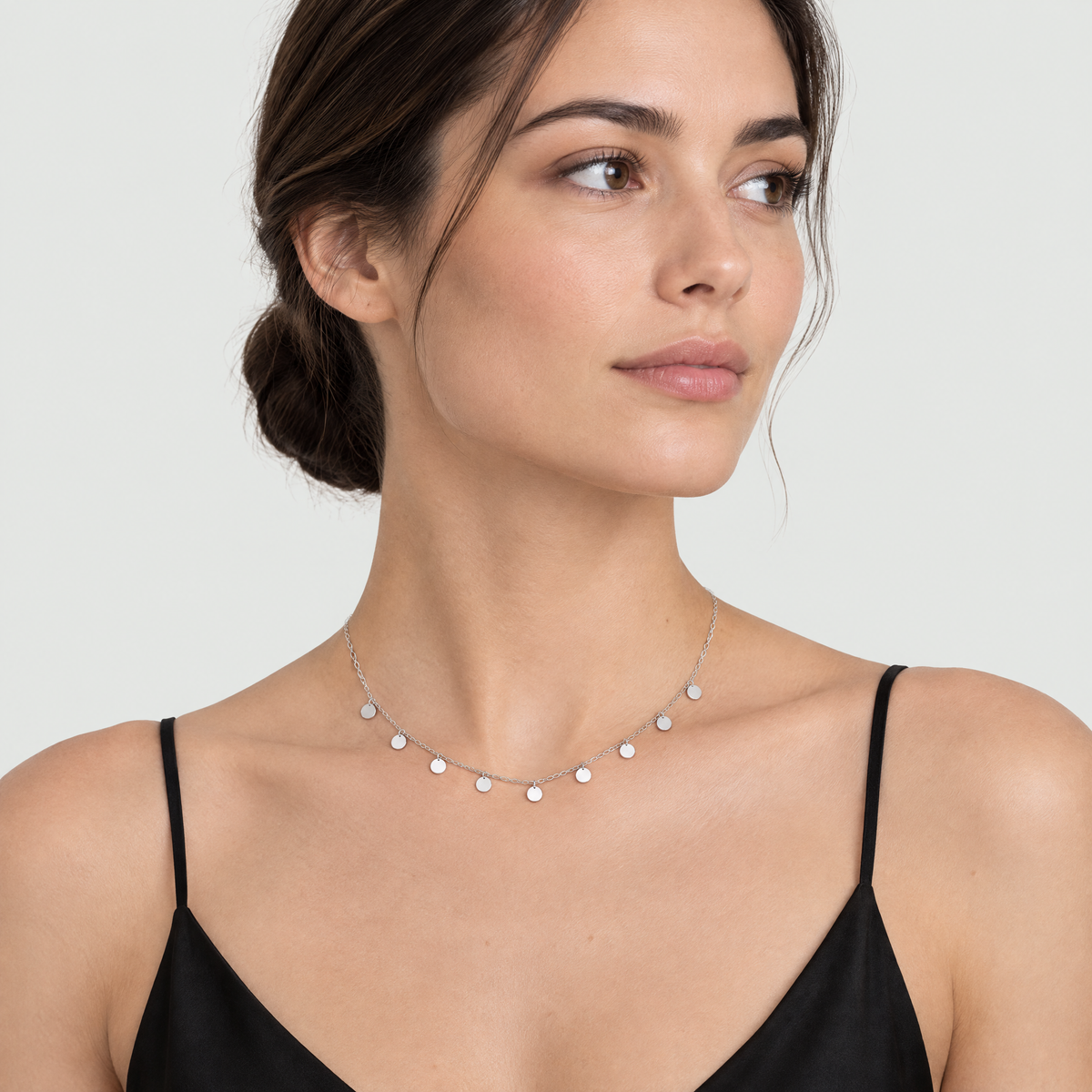 Ottilie Dot Charm Necklace